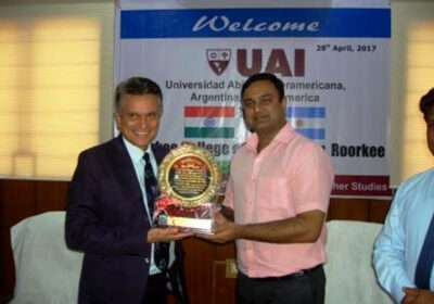 RCE Roorkee MOU with Universidab Abierta Interamericana (UAI)