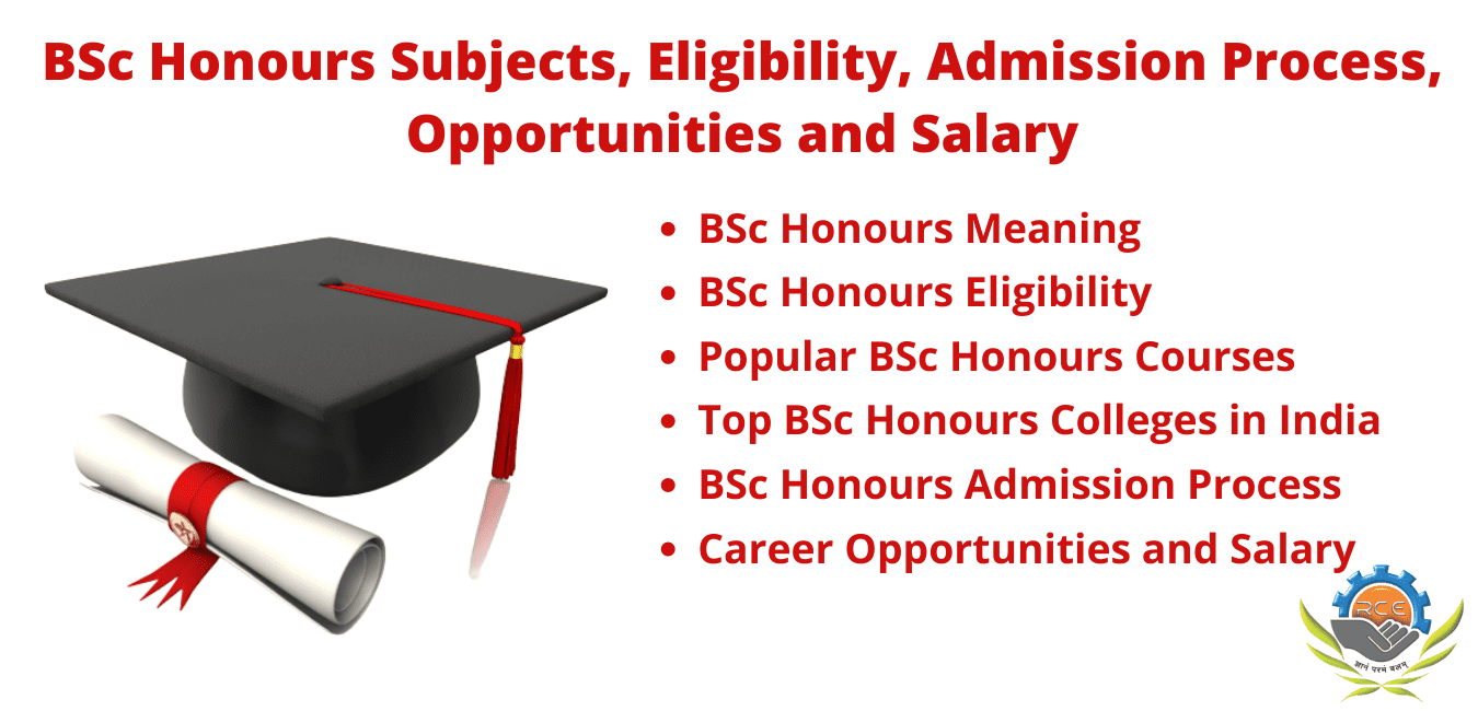 BSc Honours Subjects, Eligibility, Admission Process, Opportunities and Salary
